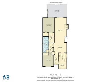The Largest Single Story Condo in the Villages!  No Unit Above on Villages Golf and Country Club in California - for sale on GolfHomes.com, golf home, golf lot