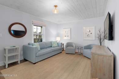 This updated, fully furnished 3-bedroom, 2-bath home in Beaufort on North River Club in North Carolina - for sale on GolfHomes.com, golf home, golf lot