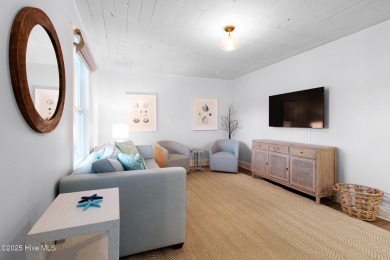 This updated, fully furnished 3-bedroom, 2-bath home in Beaufort on North River Club in North Carolina - for sale on GolfHomes.com, golf home, golf lot