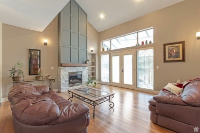This beautiful Bountiful East Bench home has a large grassy on Eaglewood Golf Course in Utah - for sale on GolfHomes.com, golf home, golf lot