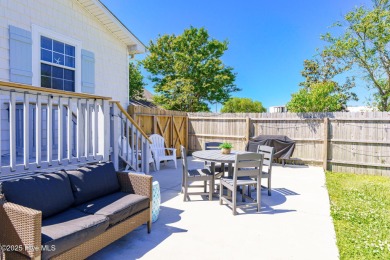 This updated, fully furnished 3-bedroom, 2-bath home in Beaufort on North River Club in North Carolina - for sale on GolfHomes.com, golf home, golf lot