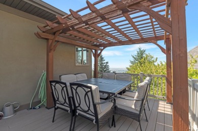 This beautiful Bountiful East Bench home has a large grassy on Eaglewood Golf Course in Utah - for sale on GolfHomes.com, golf home, golf lot
