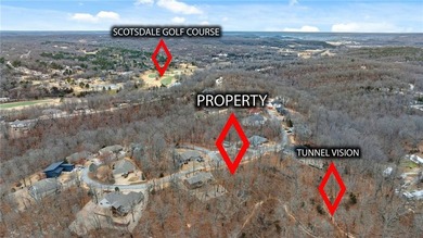 Great, hard to find building lot with Mountain Bike Trail Access on Bella Vista Country Club - Scottsdale in Arkansas - for sale on GolfHomes.com, golf home, golf lot