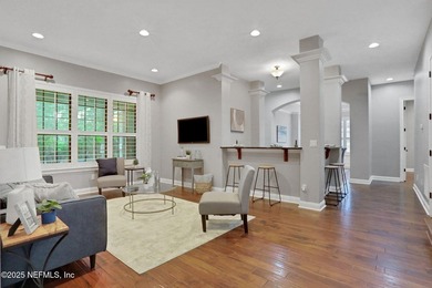 Welcome to this impeccably crafted Mediterranean-style residence on Eagle Landing Golf Club in Florida - for sale on GolfHomes.com, golf home, golf lot