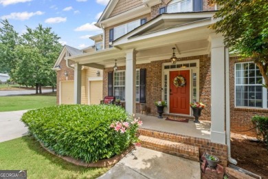 CUSTOM MODEL HOME with RICH UPGRADES and NEW FLOORING AND on Sugar Hill Golf Club in Georgia - for sale on GolfHomes.com, golf home, golf lot