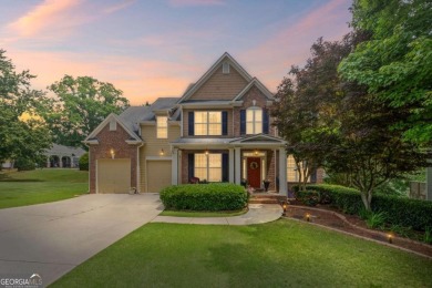 CUSTOM MODEL HOME with RICH UPGRADES and NEW FLOORING AND on Sugar Hill Golf Club in Georgia - for sale on GolfHomes.com, golf home, golf lot