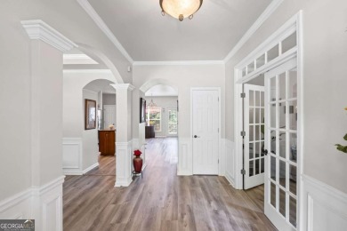 CUSTOM MODEL HOME with RICH UPGRADES and NEW FLOORING AND on Sugar Hill Golf Club in Georgia - for sale on GolfHomes.com, golf home, golf lot