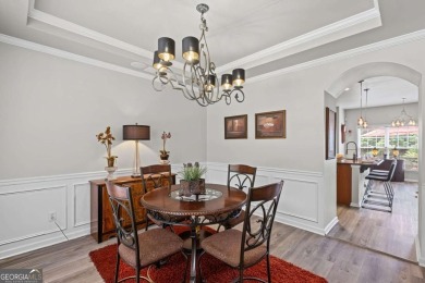 CUSTOM MODEL HOME with RICH UPGRADES and NEW FLOORING AND on Sugar Hill Golf Club in Georgia - for sale on GolfHomes.com, golf home, golf lot