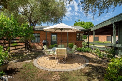 Come see this charming, mid-century 3BR/2BA, natural brick home on Encanto 18 Golf Course in Arizona - for sale on GolfHomes.com, golf home, golf lot