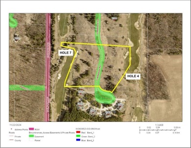 Prime development parcel in Door County's premier, private club on Horseshoe Bay Golf Club in Wisconsin - for sale on GolfHomes.com, golf home, golf lot