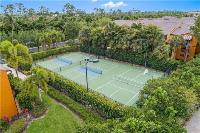 Lovely Santa Rosa townhouse features three bedrooms and a den on Lely Resort Golf and Country Club in Florida - for sale on GolfHomes.com, golf home, golf lot