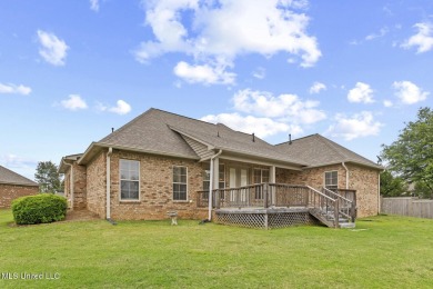 Great curb appeal on this four bedroom three bath home in Lake on Lake Caroline Golf Club in Mississippi - for sale on GolfHomes.com, golf home, golf lot