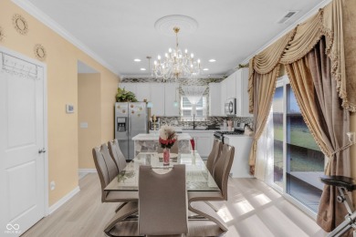 This spacious Bristol plan smart home, built in 2019, blends on Smock Golf Course in Indiana - for sale on GolfHomes.com, golf home, golf lot