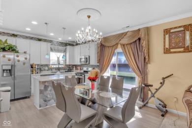 This spacious Bristol plan smart home, built in 2019, blends on Smock Golf Course in Indiana - for sale on GolfHomes.com, golf home, golf lot