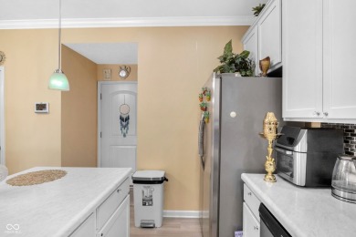 This spacious Bristol plan smart home, built in 2019, blends on Smock Golf Course in Indiana - for sale on GolfHomes.com, golf home, golf lot