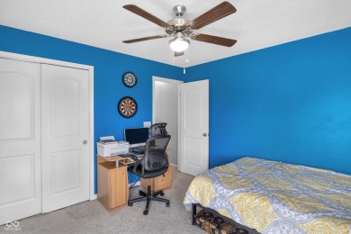 This spacious Bristol plan smart home, built in 2019, blends on Smock Golf Course in Indiana - for sale on GolfHomes.com, golf home, golf lot