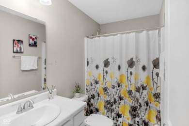 This spacious Bristol plan smart home, built in 2019, blends on Smock Golf Course in Indiana - for sale on GolfHomes.com, golf home, golf lot