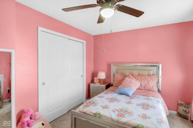 This spacious Bristol plan smart home, built in 2019, blends on Smock Golf Course in Indiana - for sale on GolfHomes.com, golf home, golf lot