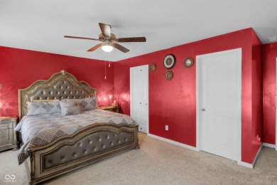 This spacious Bristol plan smart home, built in 2019, blends on Smock Golf Course in Indiana - for sale on GolfHomes.com, golf home, golf lot