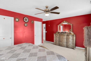 This spacious Bristol plan smart home, built in 2019, blends on Smock Golf Course in Indiana - for sale on GolfHomes.com, golf home, golf lot
