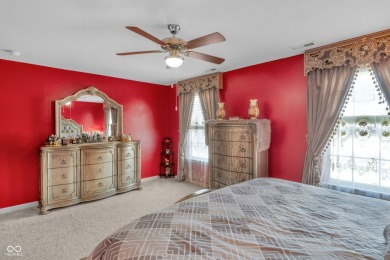 This spacious Bristol plan smart home, built in 2019, blends on Smock Golf Course in Indiana - for sale on GolfHomes.com, golf home, golf lot