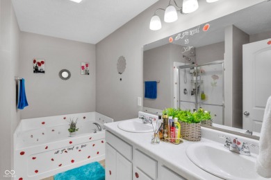 This spacious Bristol plan smart home, built in 2019, blends on Smock Golf Course in Indiana - for sale on GolfHomes.com, golf home, golf lot