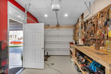 This spacious Bristol plan smart home, built in 2019, blends on Smock Golf Course in Indiana - for sale on GolfHomes.com, golf home, golf lot