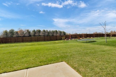 This spacious Bristol plan smart home, built in 2019, blends on Smock Golf Course in Indiana - for sale on GolfHomes.com, golf home, golf lot