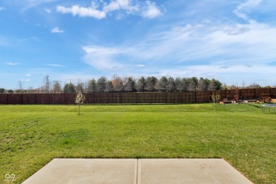 This spacious Bristol plan smart home, built in 2019, blends on Smock Golf Course in Indiana - for sale on GolfHomes.com, golf home, golf lot
