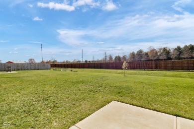 This spacious Bristol plan smart home, built in 2019, blends on Smock Golf Course in Indiana - for sale on GolfHomes.com, golf home, golf lot
