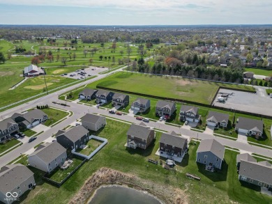 This spacious Bristol plan smart home, built in 2019, blends on Smock Golf Course in Indiana - for sale on GolfHomes.com, golf home, golf lot