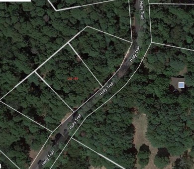 This spacious lot offers a great homesite or a vacation spot on Holly Lake Ranch Golf Club in Texas - for sale on GolfHomes.com, golf home, golf lot