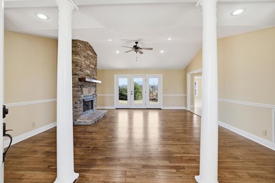 Experience refined living in this impeccable custom home nestled on Falcons Lair Golf Club in South Carolina - for sale on GolfHomes.com, golf home, golf lot