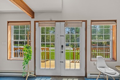 Step into this bright and beautifully styled 3-bedroom, 2-bath on Pocono Farms Country Club in Pennsylvania - for sale on GolfHomes.com, golf home, golf lot