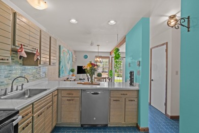 Step into this bright and beautifully styled 3-bedroom, 2-bath on Pocono Farms Country Club in Pennsylvania - for sale on GolfHomes.com, golf home, golf lot