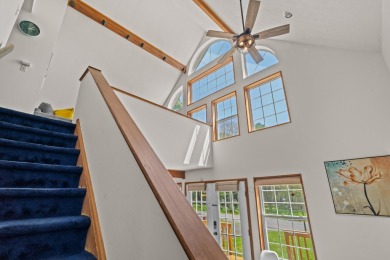 Step into this bright and beautifully styled 3-bedroom, 2-bath on Pocono Farms Country Club in Pennsylvania - for sale on GolfHomes.com, golf home, golf lot