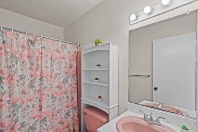 Step into this bright and beautifully styled 3-bedroom, 2-bath on Pocono Farms Country Club in Pennsylvania - for sale on GolfHomes.com, golf home, golf lot