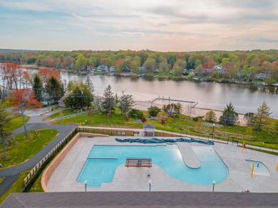 Step into this bright and beautifully styled 3-bedroom, 2-bath on Pocono Farms Country Club in Pennsylvania - for sale on GolfHomes.com, golf home, golf lot