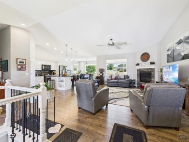 Welcome to this stunning ranch-style home overlooking the golf on Desert Hawk At Pueblo West in Colorado - for sale on GolfHomes.com, golf home, golf lot