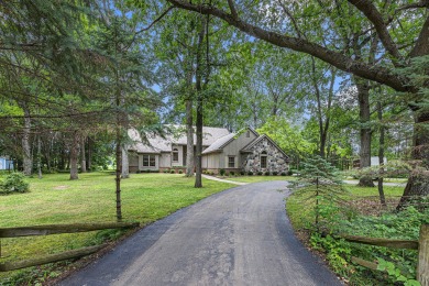 Beautiful setting on just under an acre of a private wooded lot on Inverness Country Club in Michigan - for sale on GolfHomes.com, golf home, golf lot