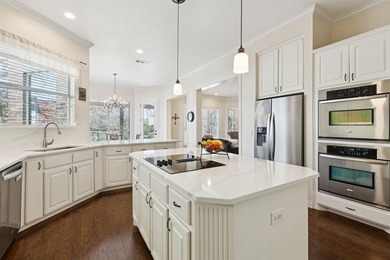 ENTERTAINERS DREAM HOME WITH RESORT-LIKE BACKYARD OASIS, IDEALLY on Timarron Country Club in Texas - for sale on GolfHomes.com, golf home, golf lot