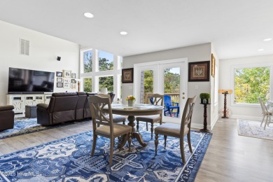 Welcome to your serene retreat in the sought-after beach town of on Oyster Bay Golf Links in North Carolina - for sale on GolfHomes.com, golf home, golf lot