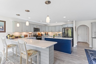 Welcome to your serene retreat in the sought-after beach town of on Oyster Bay Golf Links in North Carolina - for sale on GolfHomes.com, golf home, golf lot