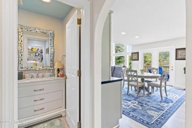 Welcome to your serene retreat in the sought-after beach town of on Oyster Bay Golf Links in North Carolina - for sale on GolfHomes.com, golf home, golf lot