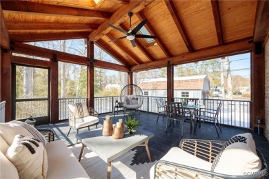 Nestled in the heart of Willow Oaks, this stunning Craftsman on Willow Oaks Country Club in Virginia - for sale on GolfHomes.com, golf home, golf lot