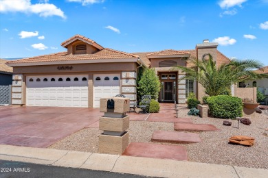 Golf lot home in Sun Lakes.  Unobstructed views of the 18th on Ironwood Golf Club in Arizona - for sale on GolfHomes.com, golf home, golf lot