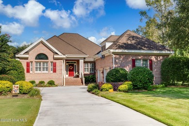 Experience luxury living at its finest in this exquisite on River Landing Golf Course in North Carolina - for sale on GolfHomes.com, golf home, golf lot