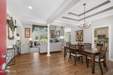 Experience luxury living at its finest in this exquisite on River Landing Golf Course in North Carolina - for sale on GolfHomes.com, golf home, golf lot