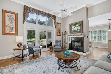 Experience luxury living at its finest in this exquisite on River Landing Golf Course in North Carolina - for sale on GolfHomes.com, golf home, golf lot