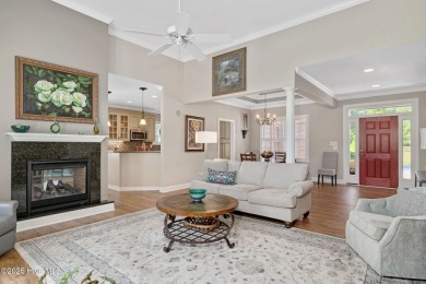 Experience luxury living at its finest in this exquisite on River Landing Golf Course in North Carolina - for sale on GolfHomes.com, golf home, golf lot